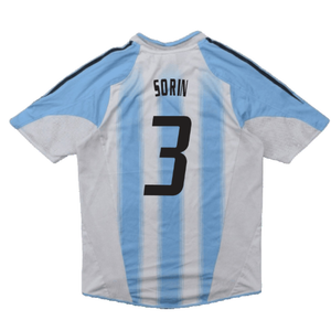 Argentina 2004-06 Home Shirt (S) (Good) (Sorin 3)_1