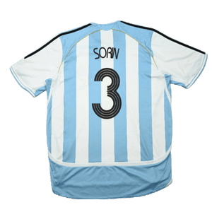 Argentina 2006-2007 Home Shirt (Good) (Sorin 3)_1