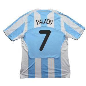 Argentina 2008-09 Home Shirt (S) (Very Good) (Palacio 7)_1