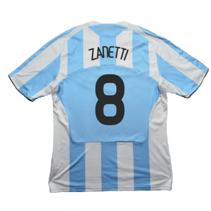 Argentina 2008-09 Home Shirt (S) (Very Good) (Zanetti 8)_1