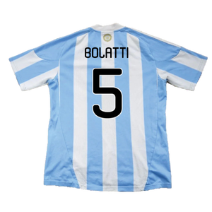 Argentina 2010-11 Home (L) (Excellent) (Bolatti 5)_1