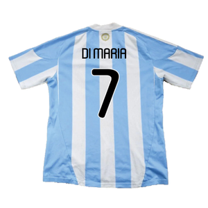 Argentina 2010-11 Home Shirt (Excellent) (Di Maria 7)_1