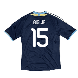 Argentina 2011-2012 Away Shirt (Good) (Biglia 15)_1