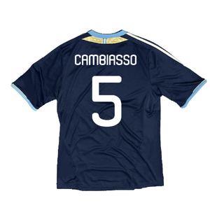 Argentina 2011-2012 Away Shirt (Good) (Cambiasso 5)_1