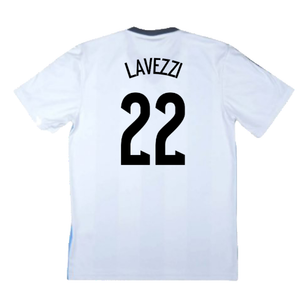 Argentina 2013-15 Basic Home Shirt (Very Good) (Lavezzi 22)_1