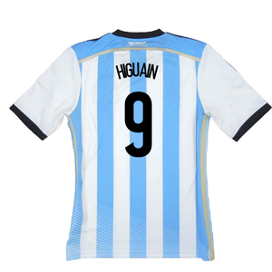 Argentina 2014-15 Home Shirt (XL) (Very Good) (Higuain 9)_1