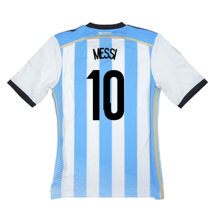 Argentina 2014-15 Home Shirt (XL) (Very Good) (Messi 10)_1