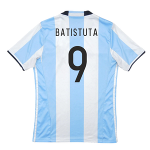 Argentina 2016-17 Home Shirt (Excellent) (BATISTUTA 9)_1