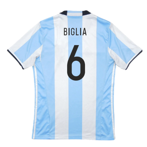 Argentina 2016-17 Home Shirt (Excellent) (Biglia 6)_1