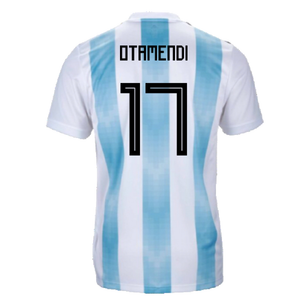 Argentina 2018-19 Home Shirt (XL) (Excellent) (Otamendi 17)_1