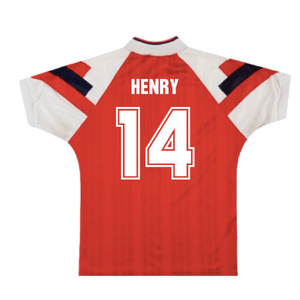 Arsenal 1992-94 Home (M) (Excellent) (Henry 14)_1