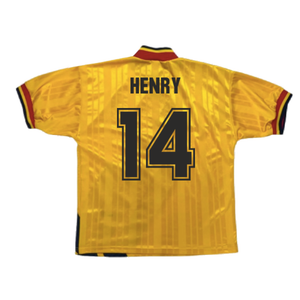 Arsenal 1993-94 Away Shirt (Excellent) (Henry 14)_1