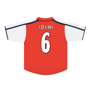 Arsenal 2000-02 Home Shirt (S) (Very Good) (Adams 6)_1