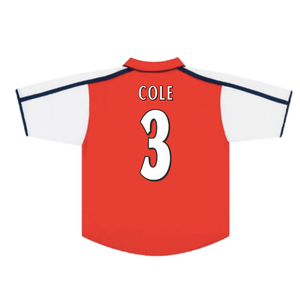 Arsenal 2000-02 Home Shirt (XL Boys) (Good) (Cole 3)_1