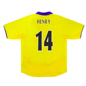 Arsenal 2003-05 Away Shirt (XL) (Good) (Henry 14)_1