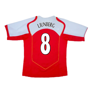 Arsenal 2004-05 Home Shirt (L) (Very Good) (Ljunberg 8)_1