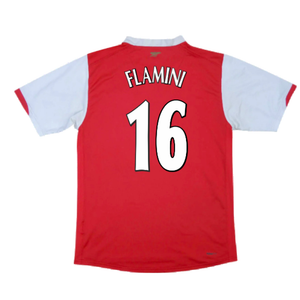 Arsenal 2006-08 Home Shirt (XL) (Excellent) (Flamini 16)_1