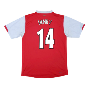 Arsenal 2006-08 Home Shirt (XL) (Excellent) (Henry 14)_1