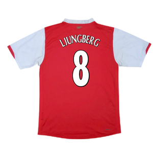 Arsenal 2006-08 Home Shirt (XL) (Excellent) (Ljungberg 8)_1