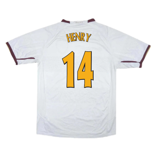 Arsenal 2007-08 Away Shirt (XL) (Excellent) (HENRY 14)_1