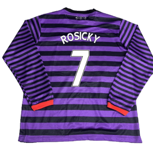 Arsenal 2012-13 Away Long Sleeve Shirt (M) (Good) (Rosicky 7)_1