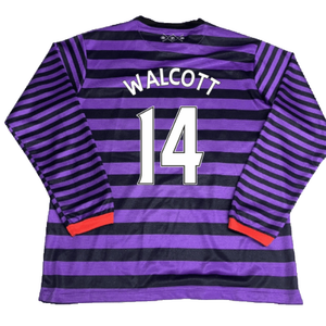 Arsenal 2012-13 Away Long Sleeve Shirt (M) (Good) (Walcott 14)_1