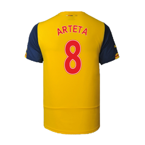 Arsenal 2014-15 Away Shirt (M) (Excellent) (Arteta 8)_1