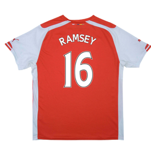 Arsenal 2014-15 Home Shirt (S) (Excellent) (Ramsey 16)_1