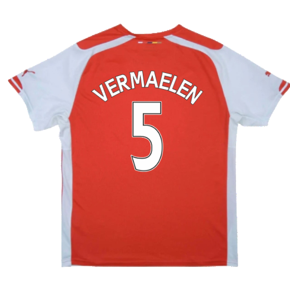 Arsenal 2014-15 Home Shirt (L) (Vermaelen 5) (Very Good)_1