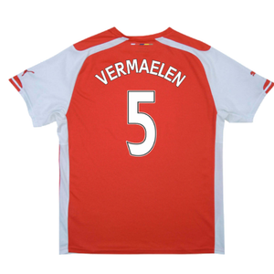 Arsenal 2014-15 Home Shirt (Excellent) (Vermaelen 5)_1