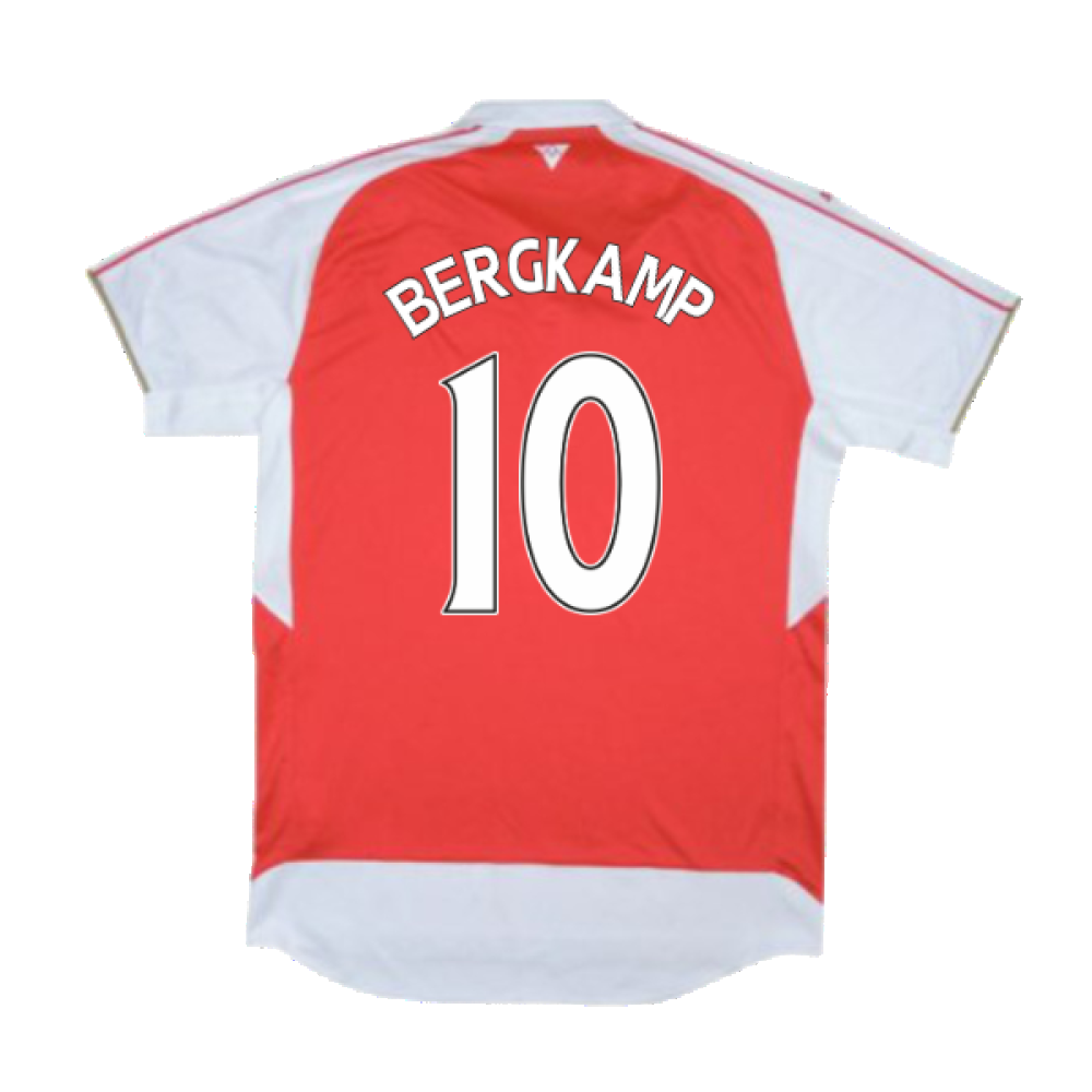 Arsenal 2015-16 Home Shirt (S) (BERGKAMP 10) (Excellent)_1