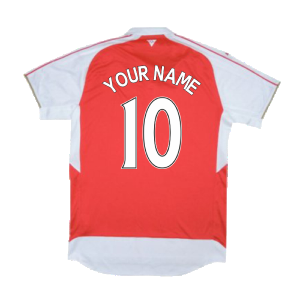 Arsenal 2015 16 Home Shirt M Your Name 10 Very Good Classic Football Kit