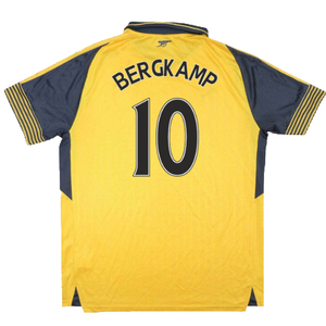 Arsenal 2016-17 Away Shirt (S) (Excellent) (BERGKAMP 10)_1