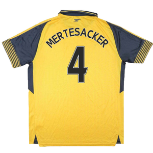 Arsenal 2016-17 Away Shirt (M) (Mint) (Mertesacker 4)_1