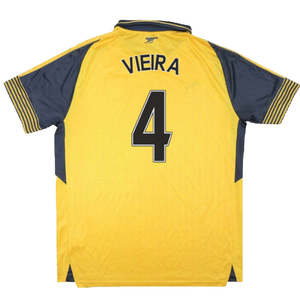 Arsenal 2016-17 Away Shirt (S) (Excellent) (Vieira 4)_1