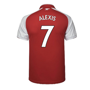 Arsenal 2017-18 Home Shirt (M) (Excellent) (Alexis 7)_1