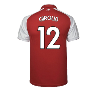 Arsenal 2017-18 Home Shirt (XL) (Very Good) (Giroud 12)_1