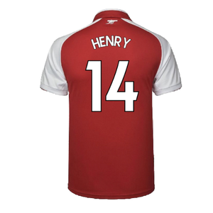 Arsenal 2017-18 Home Shirt (XS) (Very Good) (Henry 14)_1