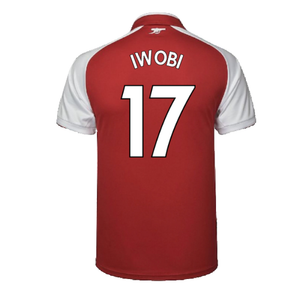 Arsenal 2017-18 Home Shirt (Excellent) (Iwobi 17)_1