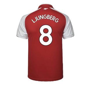 Arsenal 2017-18 Home Shirt (Excellent) (Ljungberg 8)_1