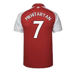 Arsenal 2017-18 Home Shirt (Excellent) (Mkhitaryan 7)_1