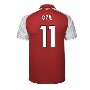 Arsenal 2017-18 Home Shirt (M) (Excellent) (Ozil 11)_1