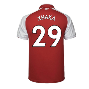 Arsenal 2017-18 Home Shirt (XL) (Very Good) (Xhaka 29)_1