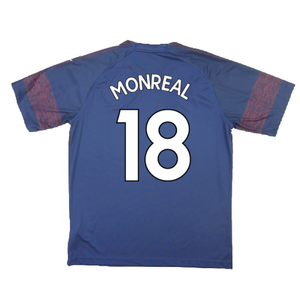 Arsenal 2018-19 Away Shirt (Excellent) (Monreal 18)_1