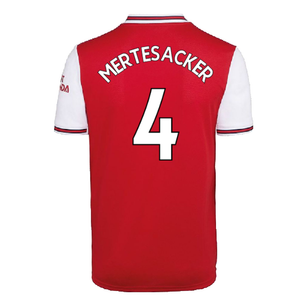 Arsenal 2019-20 Home Shirt (XL) (Very Good) (MERTESACKER 4)_1