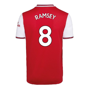 Arsenal 2019-20 Home Shirt (M) (Excellent) (RAMSEY 8)_1