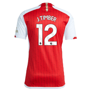 Arsenal 2023-24 Home Shirt (XXLB) (J.Timber 12) (Excellent)_1