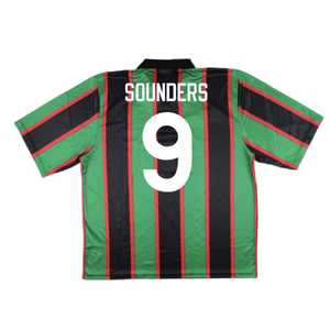 Aston Villa 1993-95 Away Shirt (M) (Very Good) (Sounders 9)_1