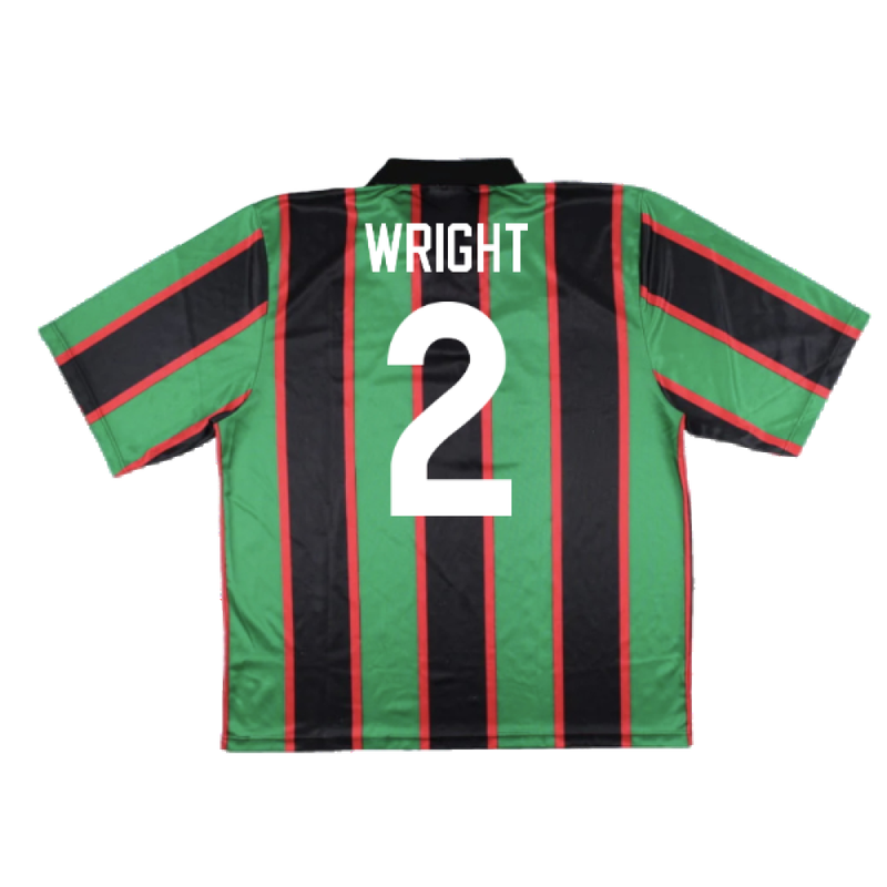 Aston Villa 1993-95 Away Shirt (L) (Good) (Wright 2)_1