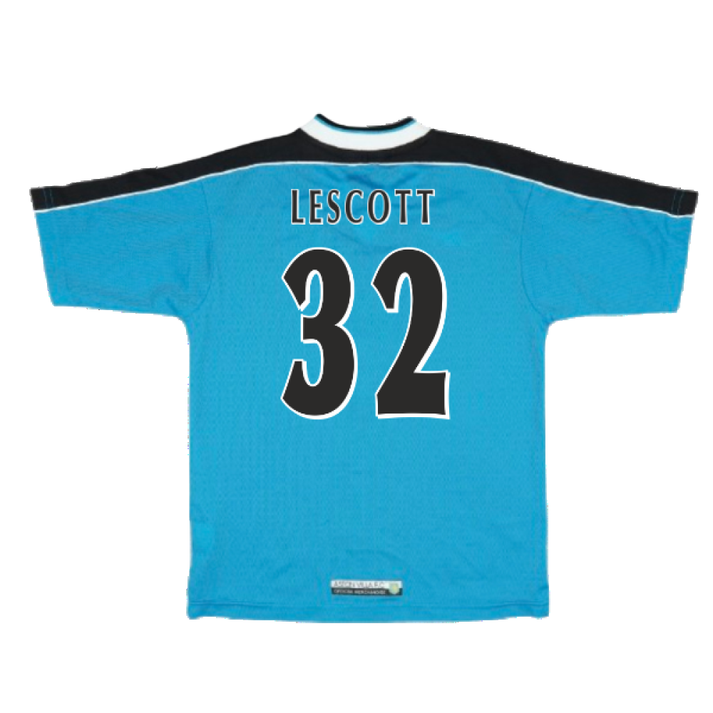 Aston Villa 1998-99 Away Shirt (XLB) (Excellent) (Lescott 32)_1